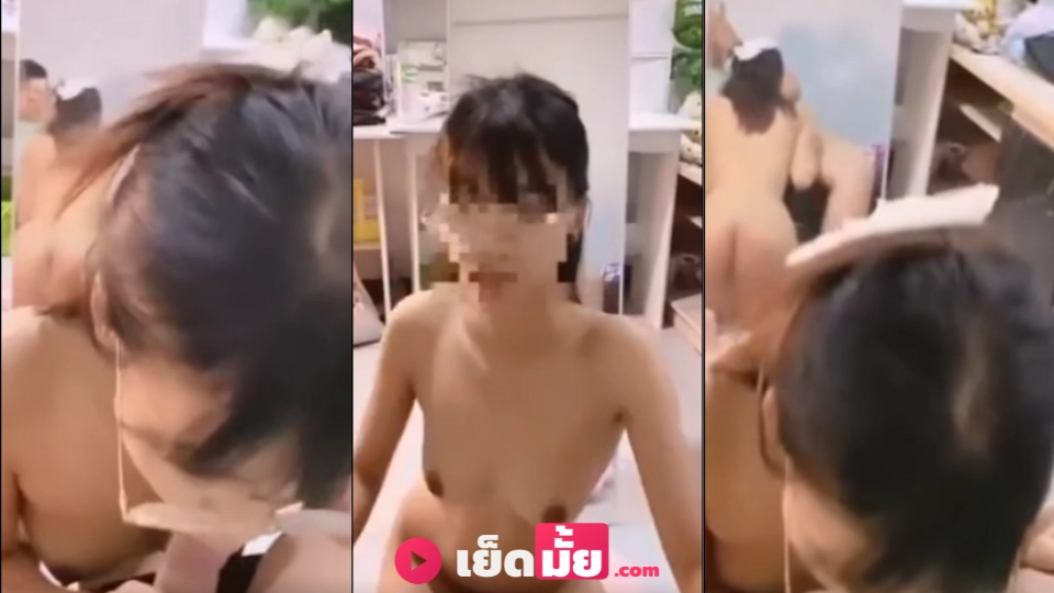 คลิปหลุดนักศึกษา สาวแว่น IJASMA หนุ่มควยม้าใหญ่จัดสาวหุ่นดีหน้าสวย โม๊คควยปากเก่งสุดๆ แล้วขึ้นนั่งขย่มควยโยกเอวเด็ด เย็ดสดแตกในคาหี